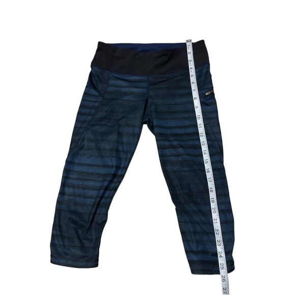 Lululemon Run Top Speed Crop Good Vibes Cropped Leggings Size 4 - Picture 7 of 10